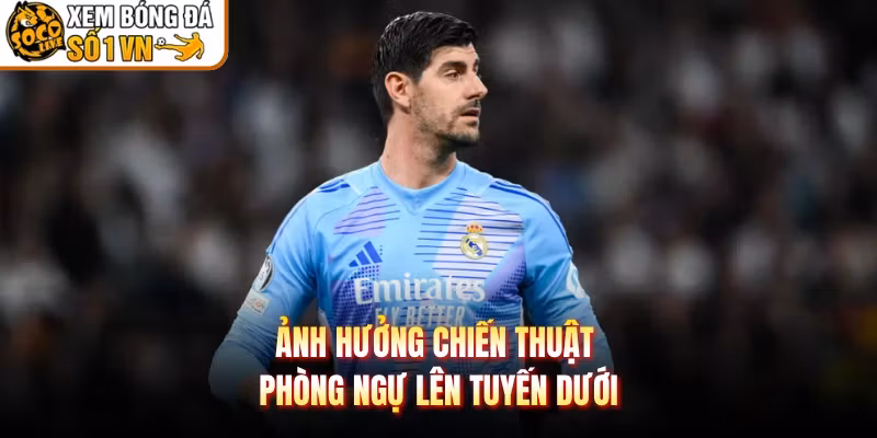 Ảnh hưởng chiến thuật phòng ngự lên tuyến dưới