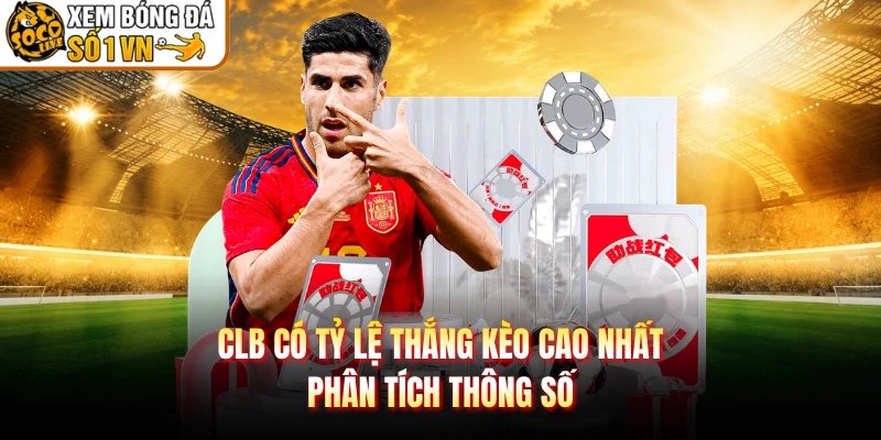 CLB Có Tỷ Lệ Thắng Kèo Cao Nhất – Phân Tích Thông Số