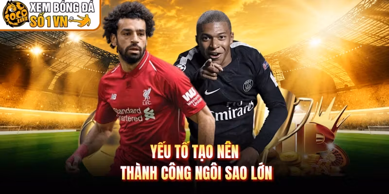 Yếu tố tạo nên thành công ngôi sao lớn